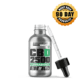 THC-Free CBD 2500 mg Isolate Oil Tincture one open bottle THC-Free CBD 2500 mg Cannabidiol (CBD) Isolate Oil Tincture open bottle with dropper leaning on the right side of the bottle