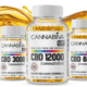 Cannabiva Full Spectrum CBD Softgel Product Family featuring a 90-day money-back guarantee