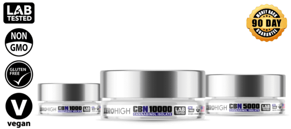 Zero High CBN Isolate Powder | 99.7% Pure Cannabinol Concentrate