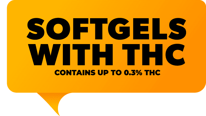 Softgels with THC — Full Spectrum