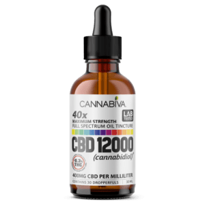 Cannabiva 12000MG Full Spectrum CBD Oil Tincture - Maximum Strength - Wholesale