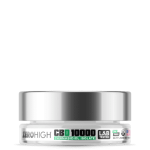 Zero High® CBD (Cannabidiol) THC-Free Pure Isolate Powder