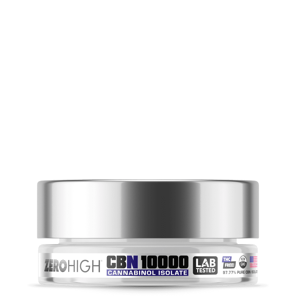 Zero High® CBN (Cannabinol) THC-Free Pure Isolate Powder