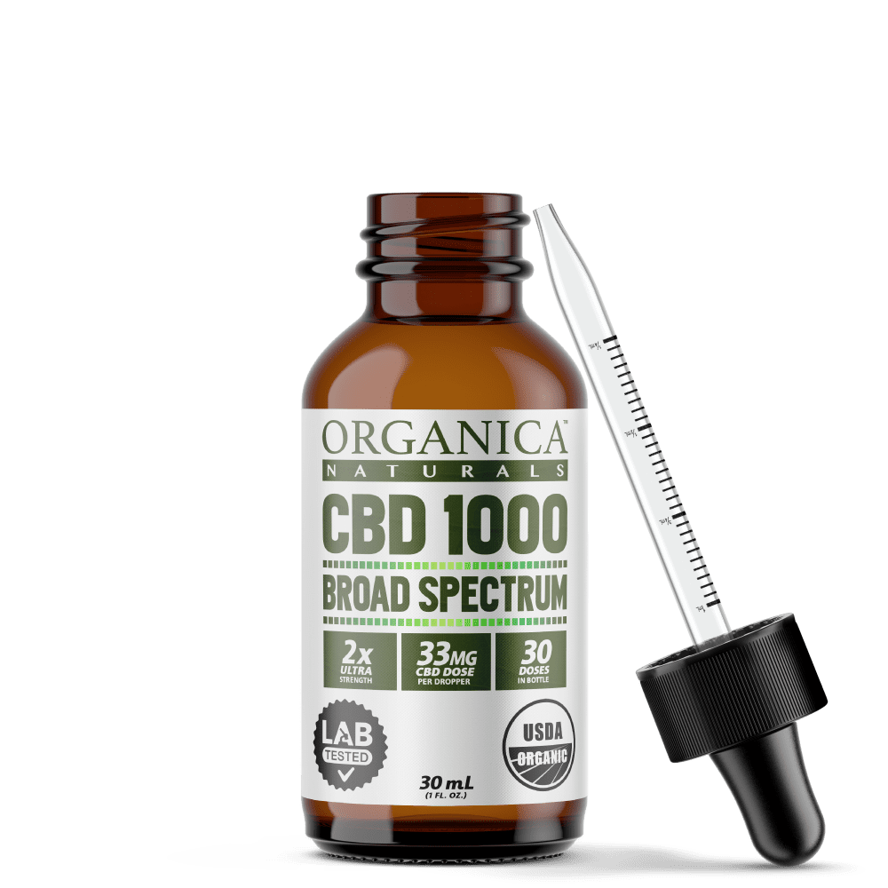 USDA Organic 1000 mg Broad Spectrum CBD Oil | Bulk & Wholesale - Image 4